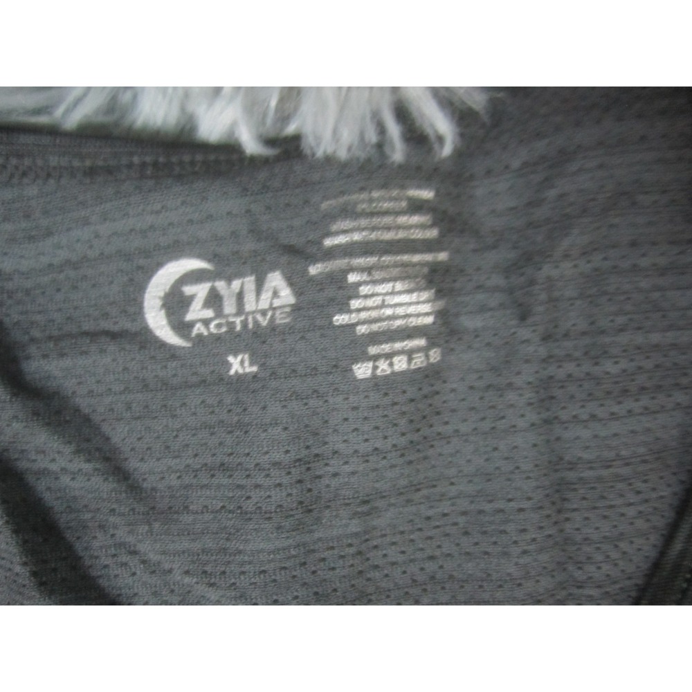 Zyia‎ Active Tank Top Mens XL Gray Workout Gym